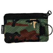 Load image into Gallery viewer, Double Zip Pocket Ripstop Wallet