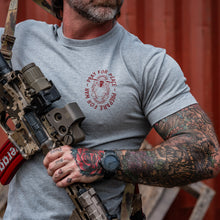 Load image into Gallery viewer, Pray For Peace. Prepare For War. Men's T-Shirt