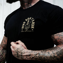 Load image into Gallery viewer, Bend Don't Break Barbell Skull Men's T-Shirt