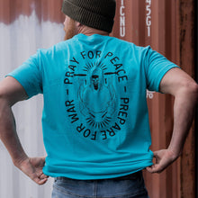 Load image into Gallery viewer, Pray For Peace. Prepare For War. Men's T-Shirt
