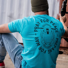 Load image into Gallery viewer, Pray For Peace. Prepare For War. Men's T-Shirt