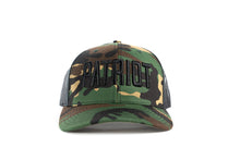Load image into Gallery viewer, Patriot Hat - Camo Black Mesh