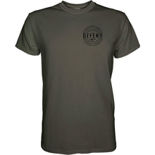 Load image into Gallery viewer, DEFEND AGAINST ALL ENEMIES MEN'S T-SHIRT