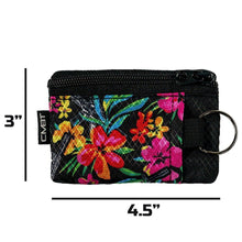 Load image into Gallery viewer, Double Zip Pocket Ripstop Wallet