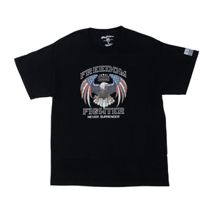 Freedom Fighter Graphic Tee-black