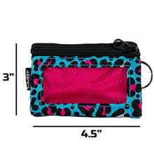Load image into Gallery viewer, Double Zip Pocket Ripstop Wallet