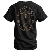 Load image into Gallery viewer, Pray For Peace. Prepare For War. Men's T-Shirt