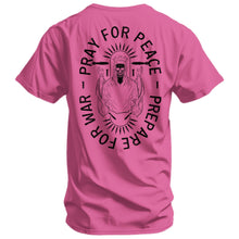 Load image into Gallery viewer, Pray For Peace. Prepare For War. Men's T-Shirt
