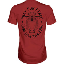 Load image into Gallery viewer, Pray For Peace. Prepare For War. Men's T-Shirt
