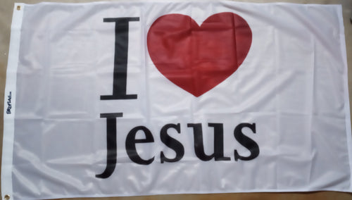I Love Jesus Flag