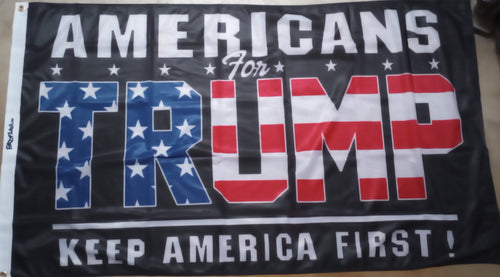 Americans for Trump Flag