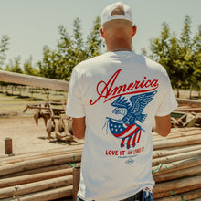 Load image into Gallery viewer, Love It or Leave It T-Shirt - White | The Brave Ones