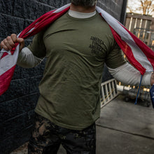 Load image into Gallery viewer, America First. American Only. Men's T-Shirt