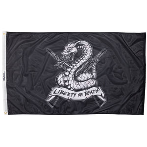 Liberty and Death Snake Flag