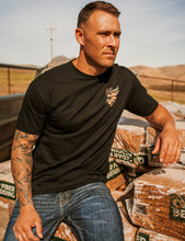 Load image into Gallery viewer, Love It or Leave It Camo T-Shirt – Black | The Brave Ones