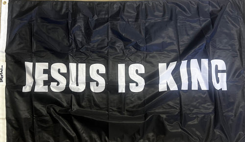 Jesus is King Black