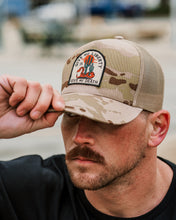 Load image into Gallery viewer, Liberty or Death Brown Camo Hat | The Brave Ones