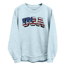 Load image into Gallery viewer, USA Flag Lettering (Front)