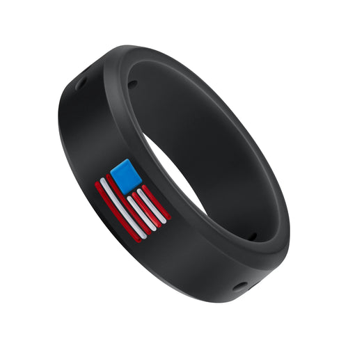 American Flag Tuff Ring