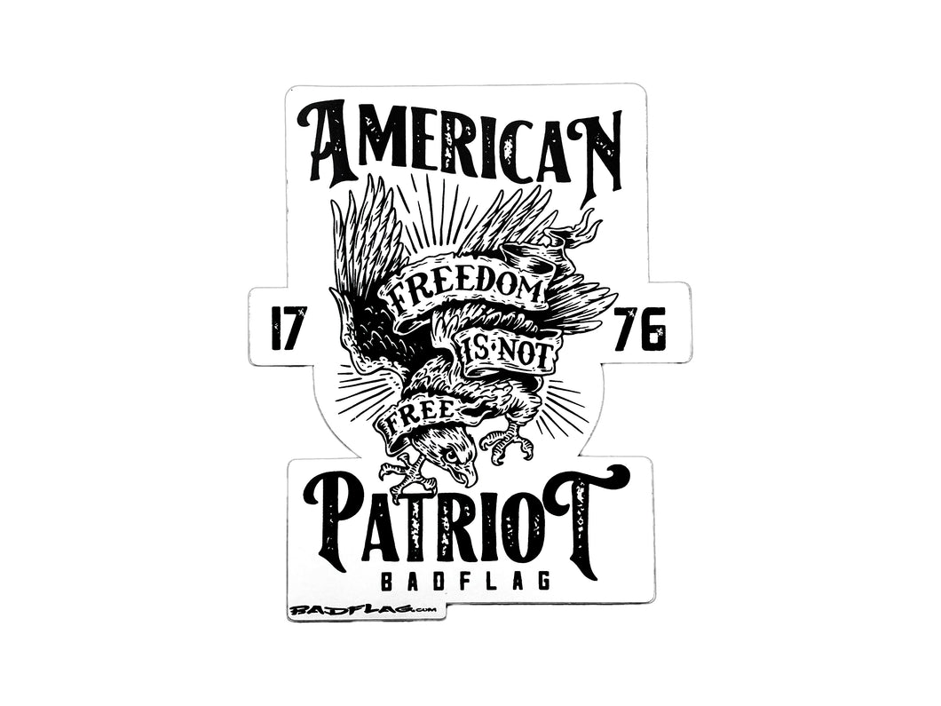 American Patriot Vinyl Decal