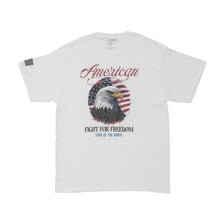 Load image into Gallery viewer, Fight for Freedom Graphic Tee-white