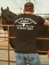 Load image into Gallery viewer, Forever American T-Shirt - Black