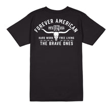 Load image into Gallery viewer, Forever American T-Shirt - Black