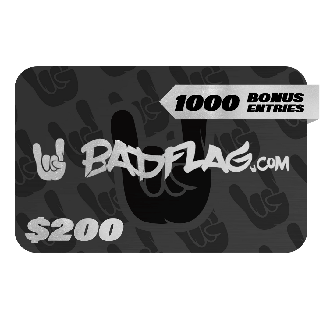 Platinum Giveaway Entries - 5x Bonus!