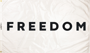 (PRE ORDER) Freedom Flag-White
