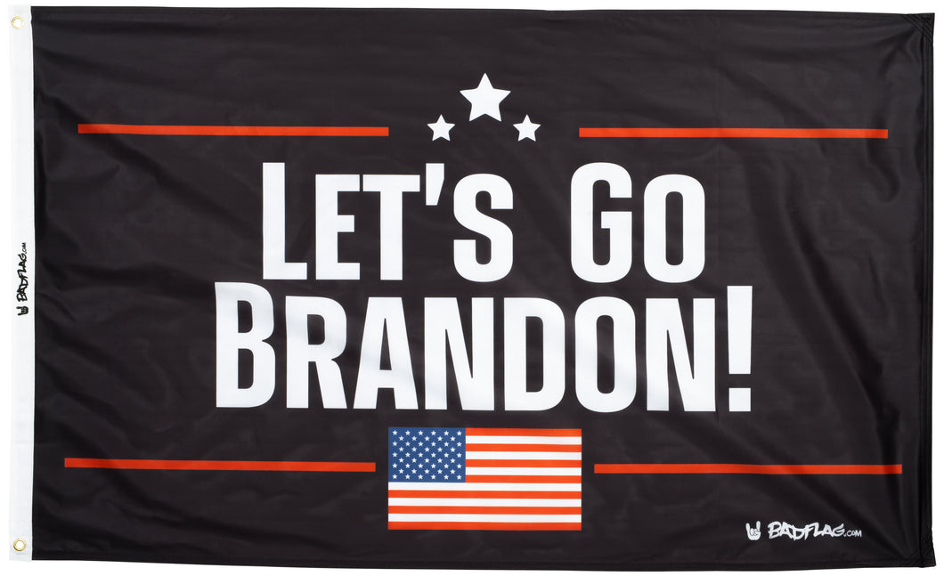 Let's Go Brandon American Flag