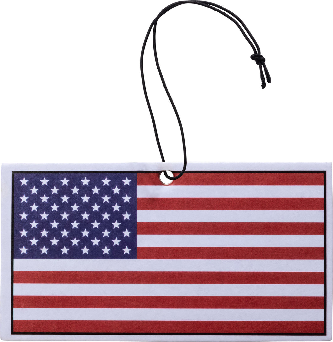 American Flag Air Freshener VANILLA Scent