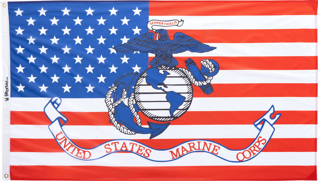 United States Marine Corps American Flag