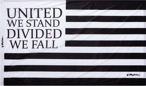 United We Stand Divided We Fall American Flag