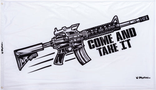 Come And Take It Rifle Flag