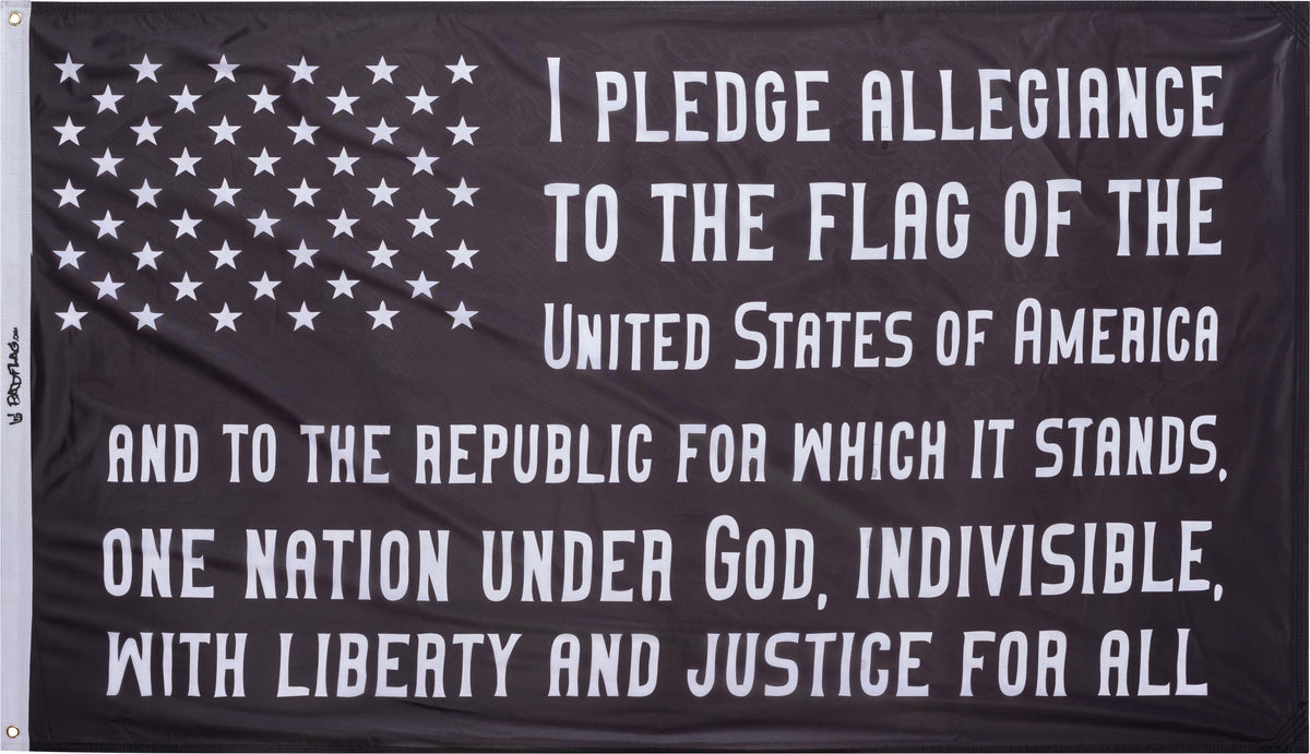 Pledge of Allegiance American Flag – Bad Flag Store