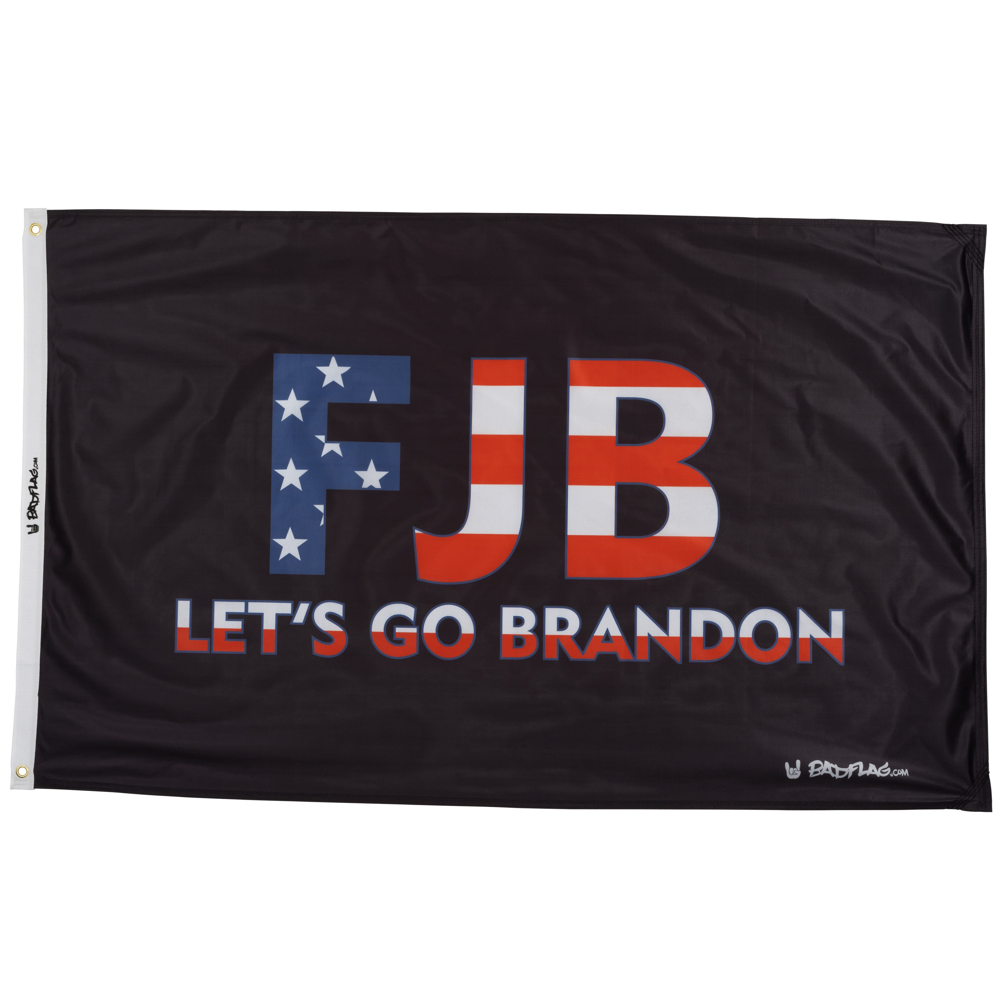 Black Let's Go Brandon FJB Flag – Bad Flag Store